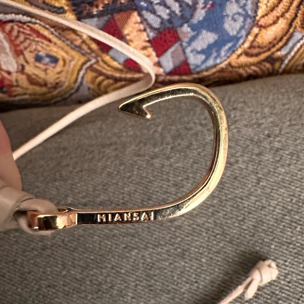 Miansai Leather Hook Bracelet View 4